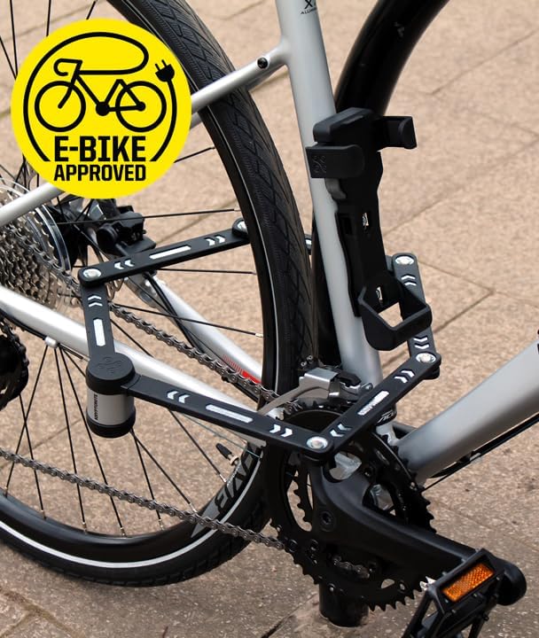 Kryptonite Kryptolok 610 S faltbares Fahrradschloss, kompakt, leicht, hohe Sicherheit, Diebstahlschu