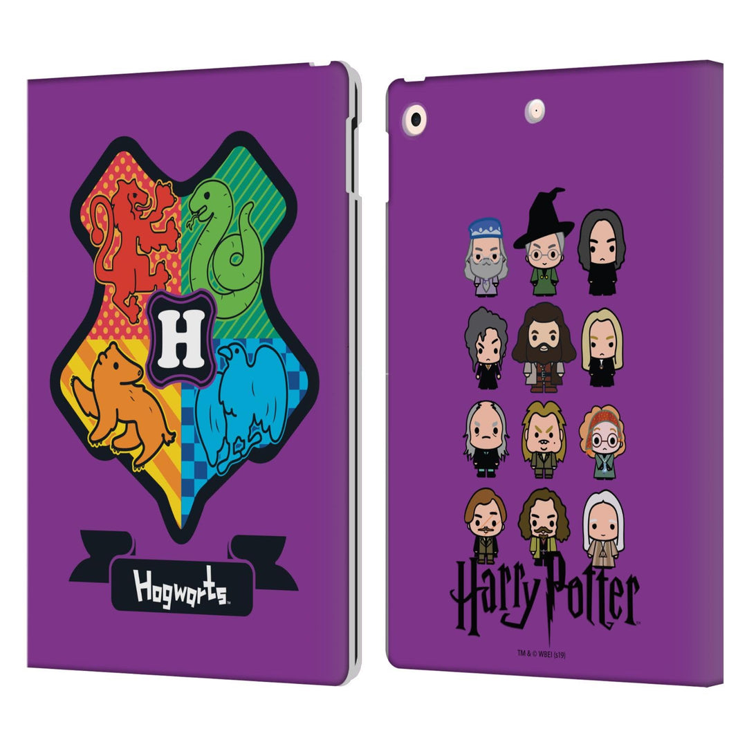 Head Case Designs Offizielle Harry Potter Hogwarts Kamm Deathly Hallows I Leder Brieftaschen Handyhü