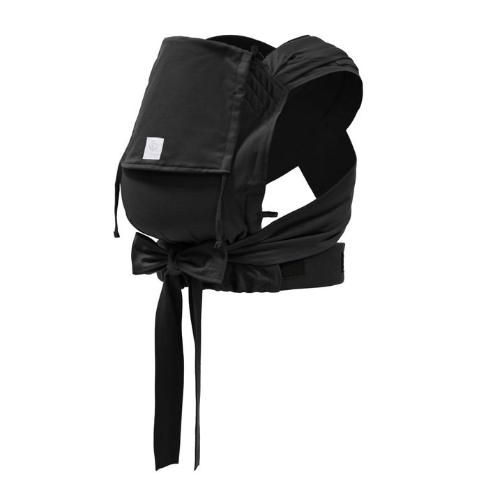 Stokke Limas Babytrage Black (OCS) - Half Buckle Babytrage für Neugeborenee - Drei Trageoptionen - S