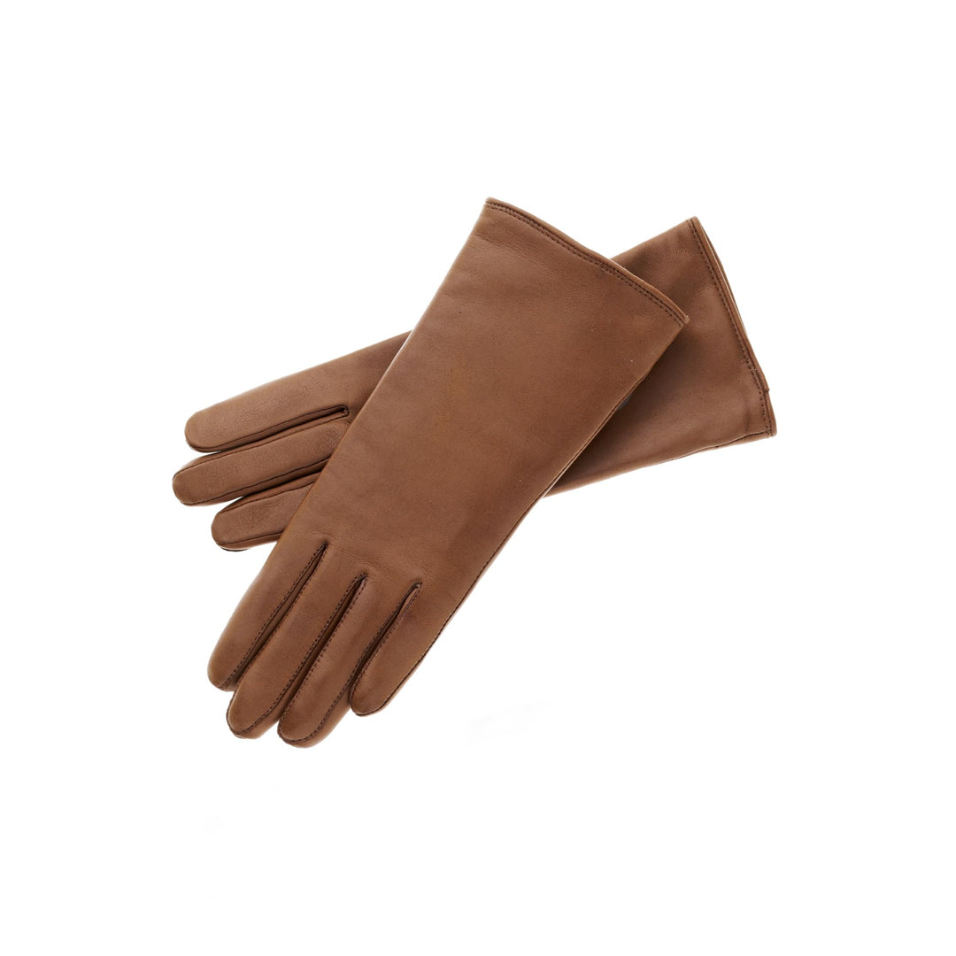 Roeckl Damen Handschuhe Classic, Einfarbig 7.5 Braun (Saddlebrown 760), 7.5 Braun (Saddlebrown 760)