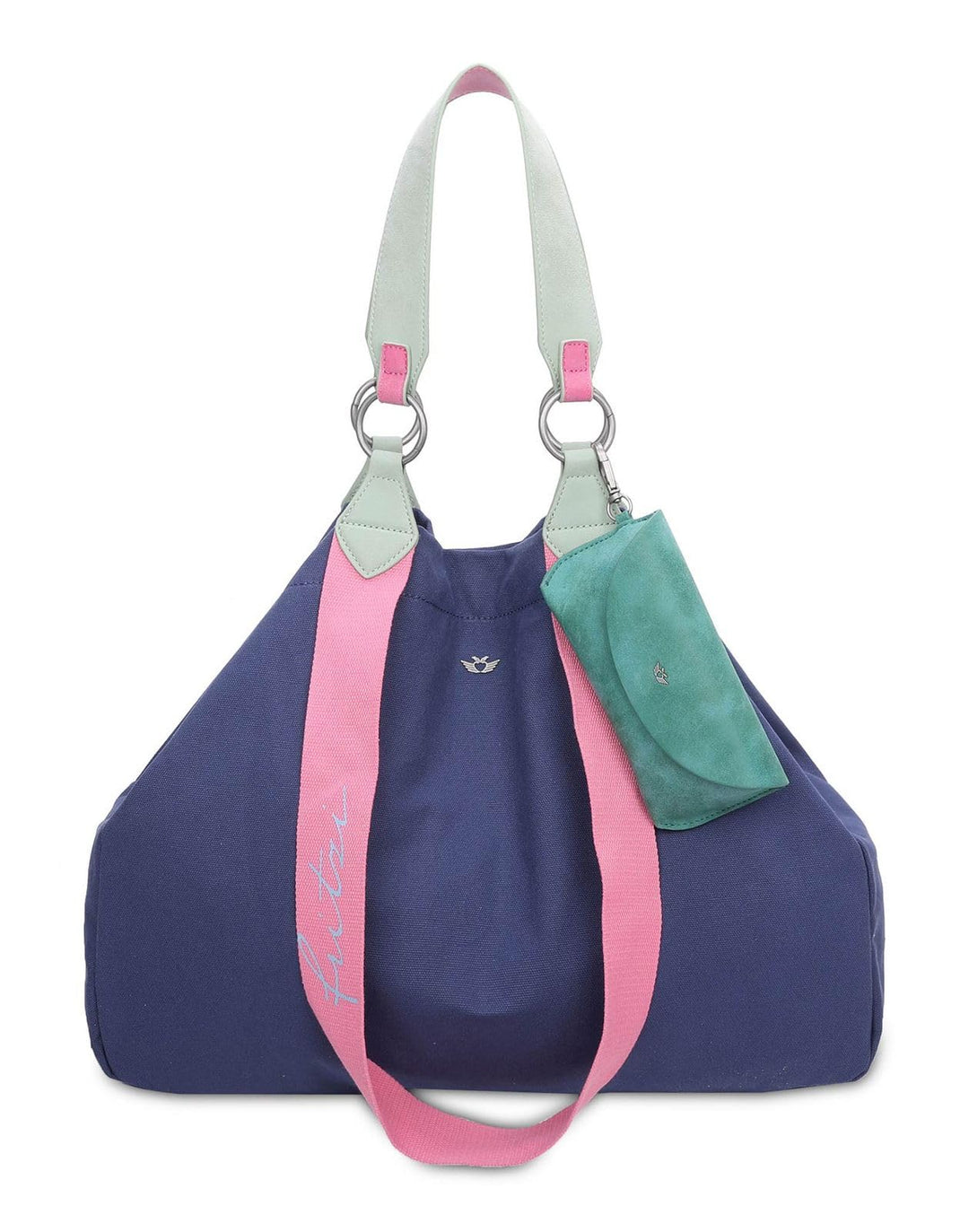 Fritzi aus Preussen Damen Izzy Canvas Navy Shopper