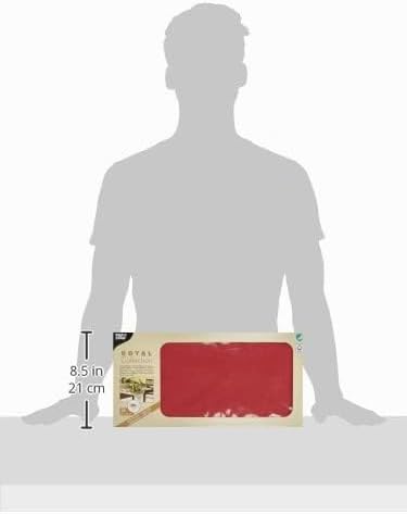 Papstar, 20 Mitteldecken, Tissue "ROYAL Collection" 80 cm x 80 cm bordeaux, 