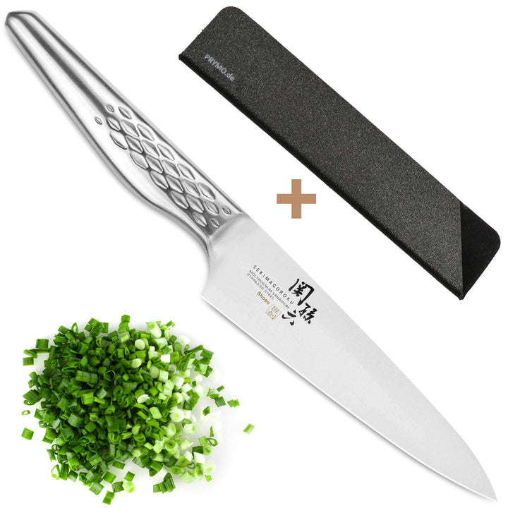 KAI Seki Magoroku Shoso Officemesser 12 cm mit Klingenschutz 01) Officemesser, 01) Officemesser 12cm