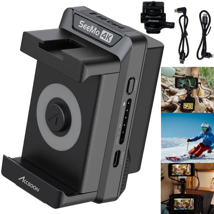Accsoon SeeMo 4K Video Transmitter Monitoring Adapter 4K HDMI Video auf iOS-Geräten für iPad/iPhone/