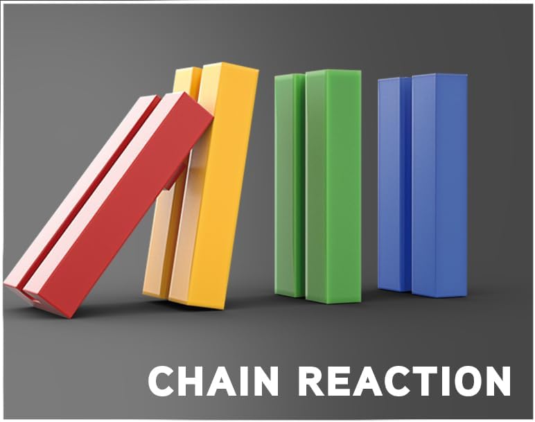 Fischertechnik 569018 Advanced Crazy Reactions, Konstruktionsbausatz mit 3 Modellen zum Bauen von ve