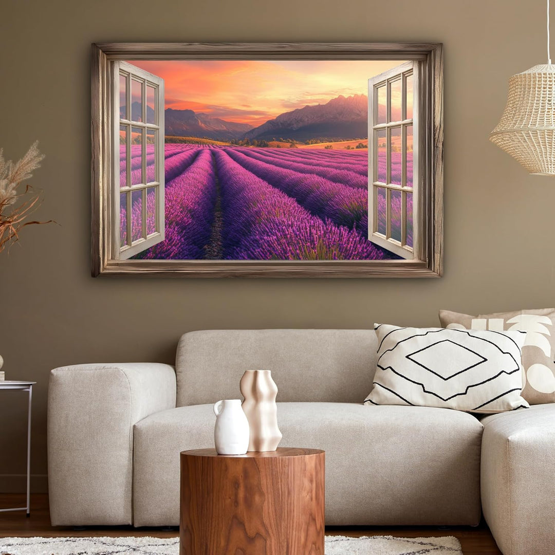 MuchoWow© Leinwandbild Gross 120x80 cm XXL Dekoration Wohnzimmer Bilder Pictures Wall Decoration Liv