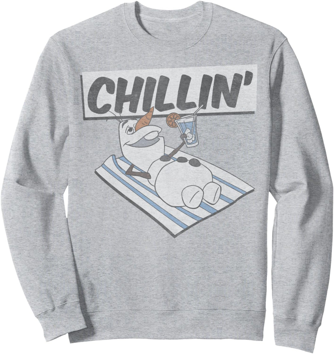 Disney Frozen Olaf Chillin' In Summer Sweatshirt