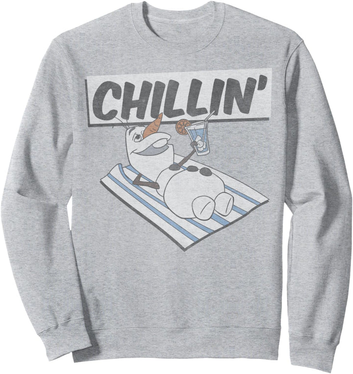 Disney Frozen Olaf Chillin' In Summer Sweatshirt