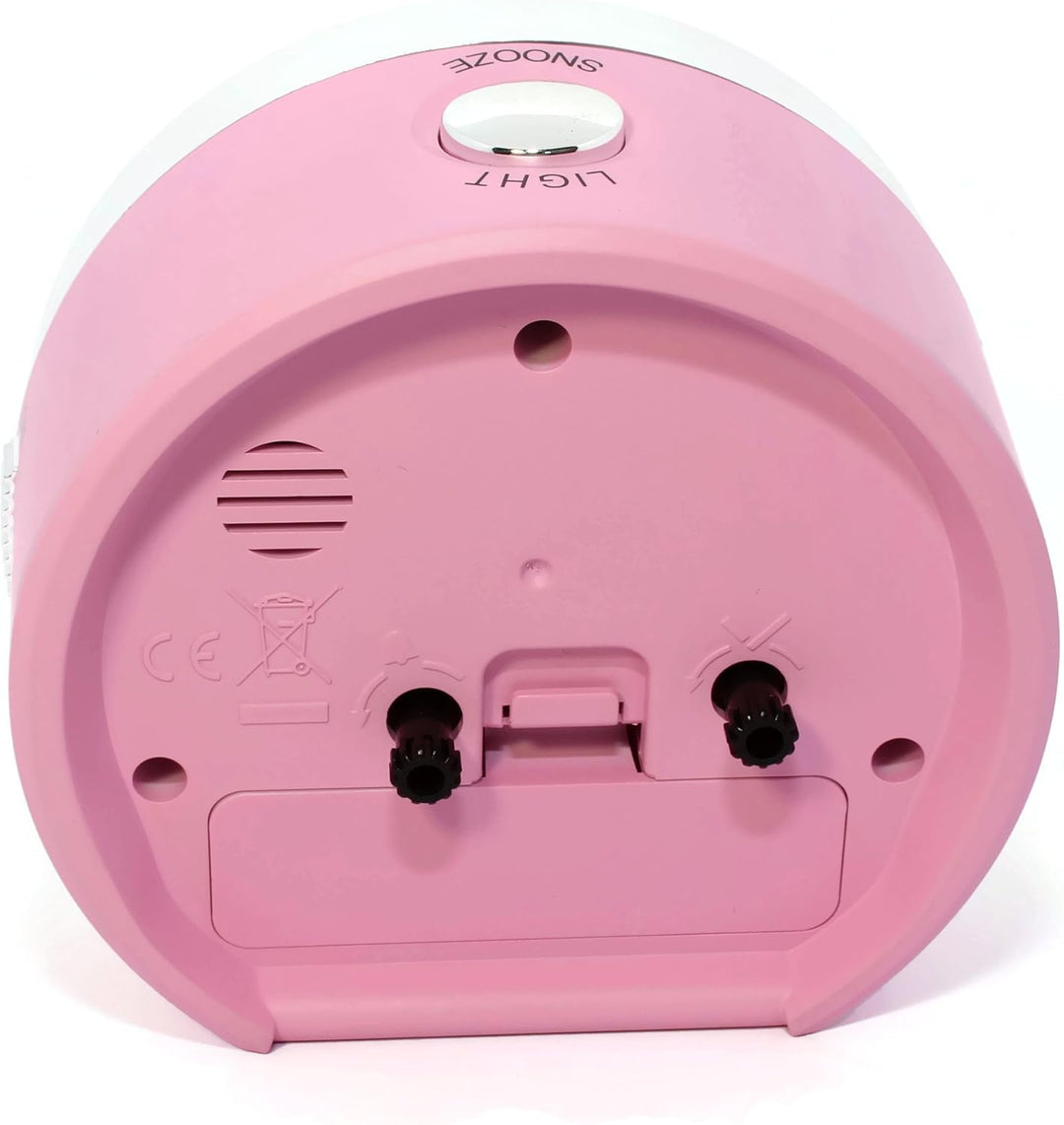 Kinderwecker Mädchen ohne Ticken Rosa Analog - 1982-17