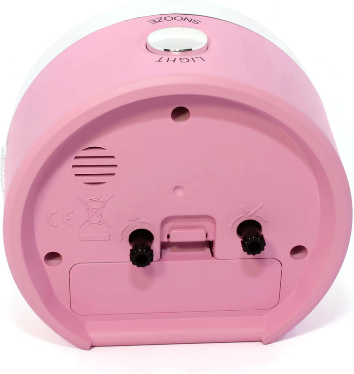 Kinderwecker Mädchen ohne Ticken Rosa Analog - 1982-17