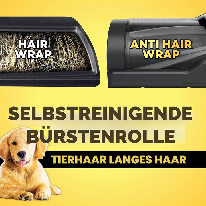 Shark PowerPro Pet Kabelloser Stabstaubsauger, leicht, Bodenerkennungstechnologie, Anti-Haar-Wickel-