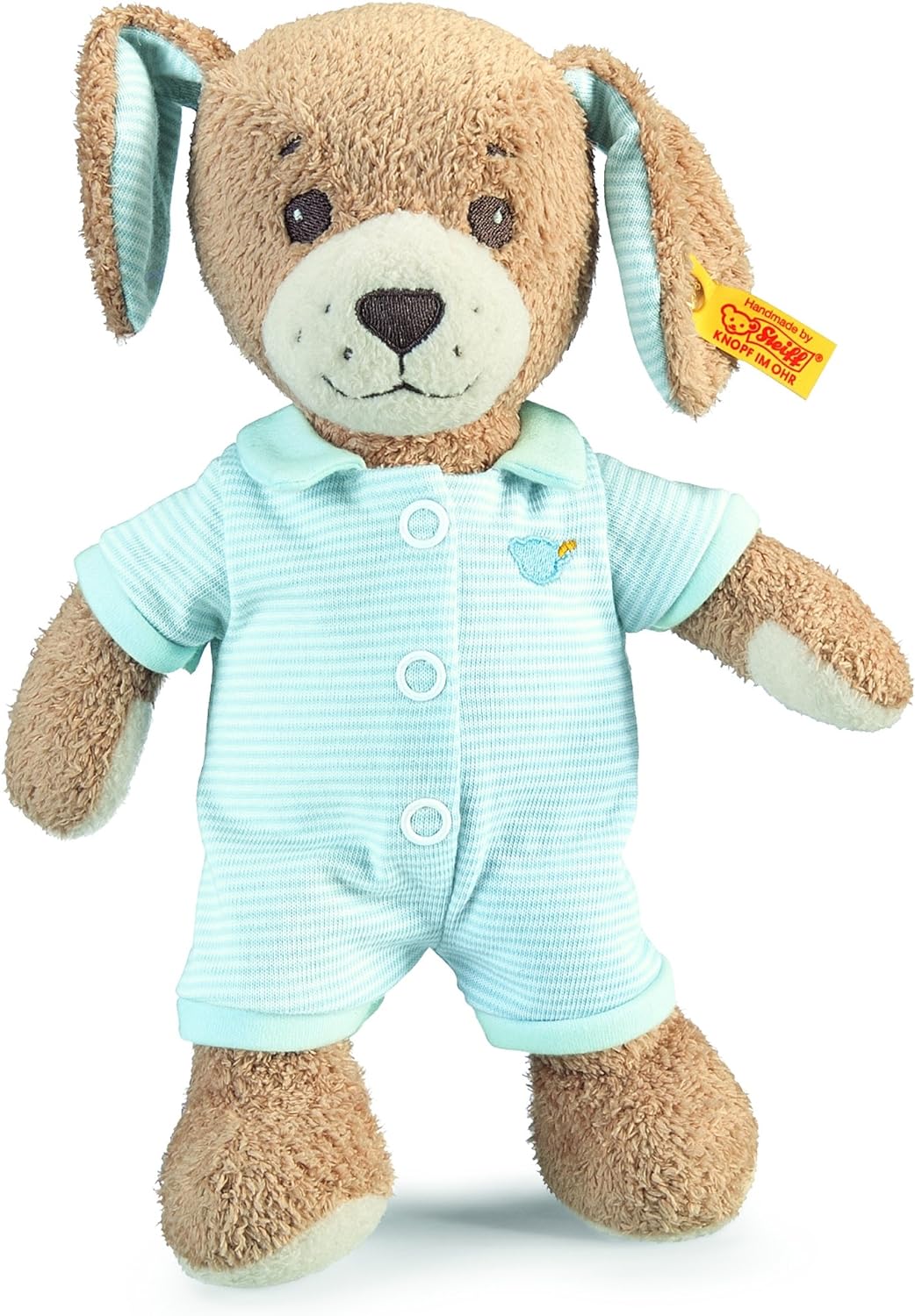 Steiff Gute Nacht Hund - 28 cm - Plüschhund mit Schlappohren - Kuscheltier für Babys - weich & wasch