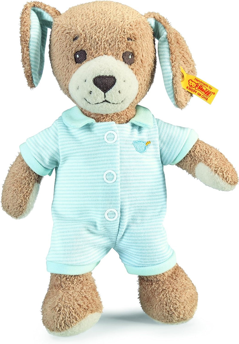 Steiff Gute Nacht Hund - 28 cm - Plüschhund mit Schlappohren - Kuscheltier für Babys - weich & wasch