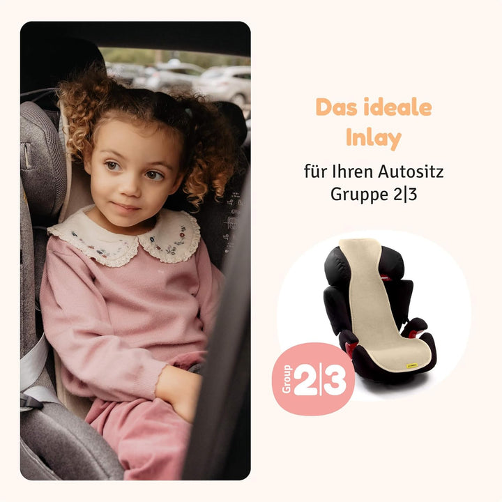 Aeromoov - Baby Sitzauflage Air Layer - Einlage Für Autositz oder Kinderwagen - Gruppe 2/3 - Antisch