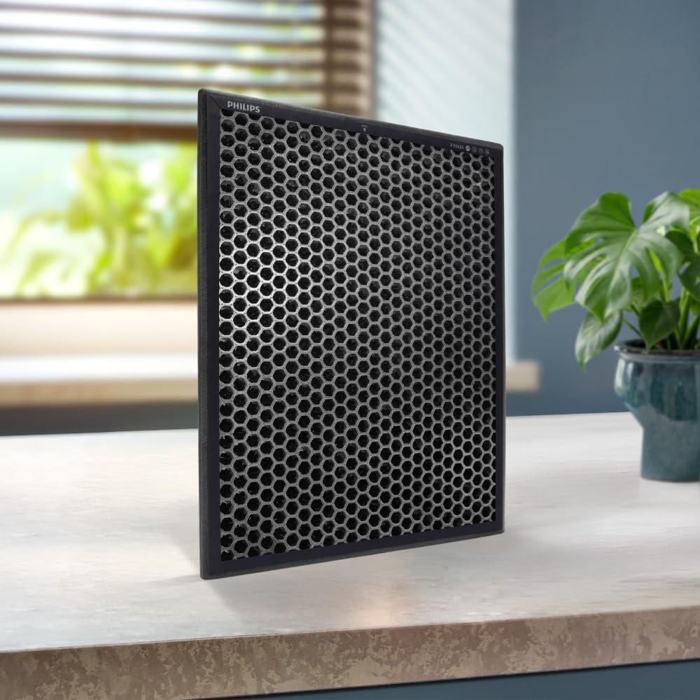 Philips Domestic Appliances FY1413/30 Aktivkohlefilter für Luftreiniger series 1000, Schwarz
