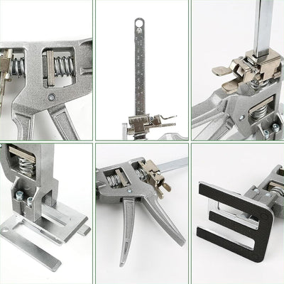 1 Stück Arbeitssparende Armtürverwendung Plattenheber Schrankheber Klemmplatten-Nivelliersystem 440