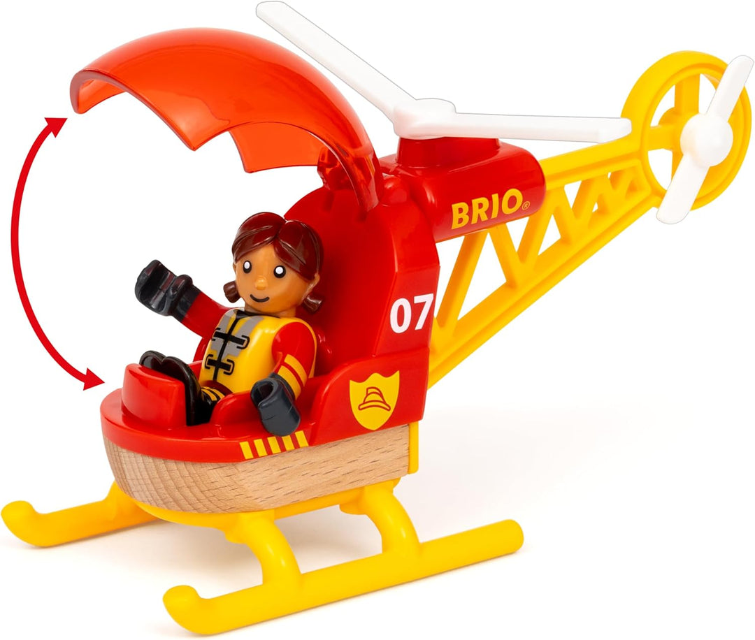 BRIO World – 36114 Grosses Spiralenset| Spielzeuglok-Set für Kinder ab 3 Jahren