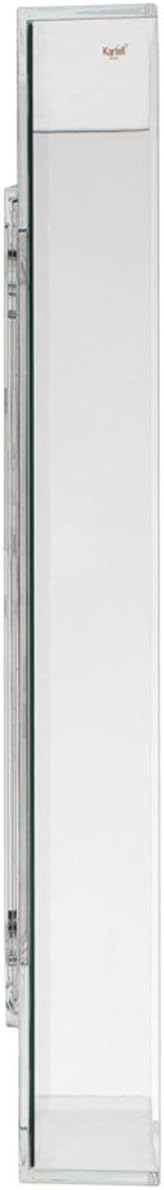 Kartell Only Me, Bambus, crystal, 9 x 70 x 50 cm 50 x 70 Cristallo, 50 x 70 Cristallo