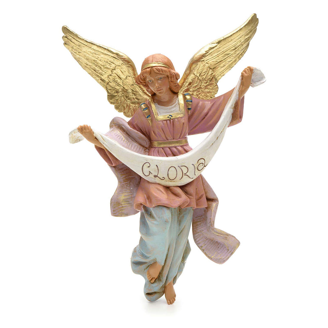 Holyart PVC Engel Gloria stehend, für die 30 cm Fontanini Krippe