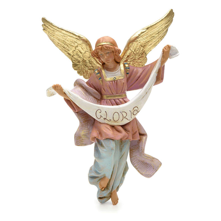 Holyart PVC Engel Gloria stehend, für die 30 cm Fontanini Krippe
