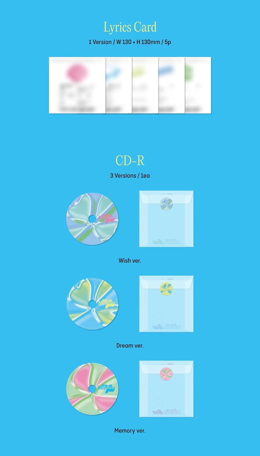 fromis_9-5th Mini Album from our Memento Box CD (Dream ver.)
