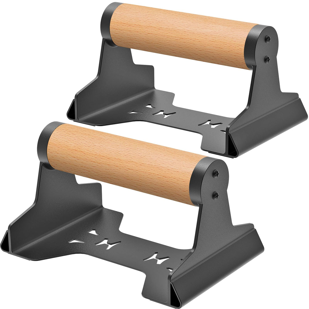 SELEWAERE Calisthenics Equipment Liegestützgriffe - Rutschfest Parallettes Handstand Griffe Robuste