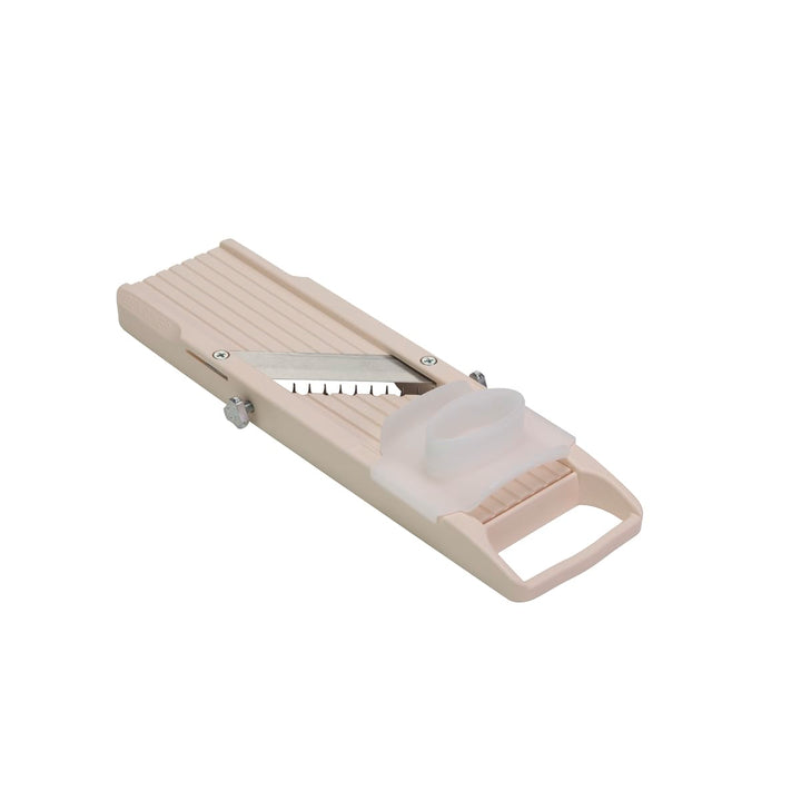 Benriner - Japanische Mandoline Elfenbein 31.5 x 9.2 x 2.4 cm - Kleines Modell Schnittbreite 64 MM -