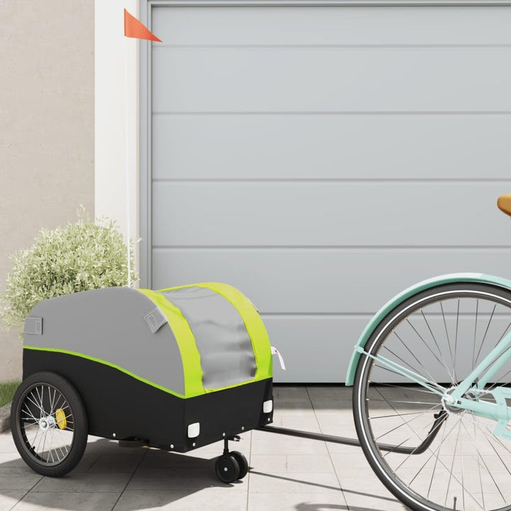 vidaXL Lastenanhänger für Fahrrad Fahrradanhänger Transportanhänger 45 –