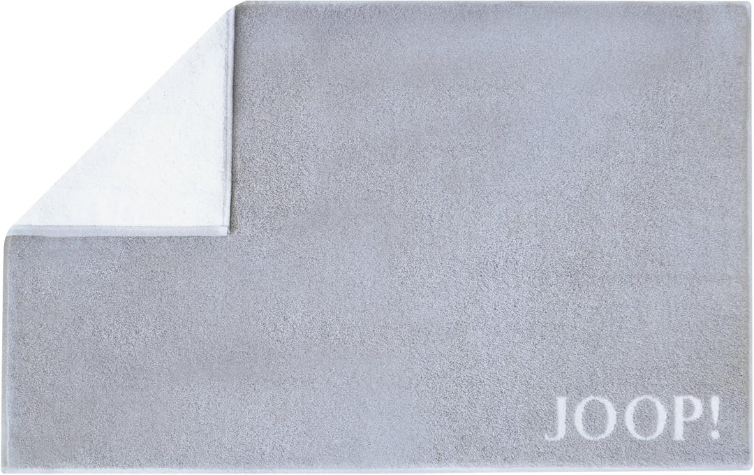 Joop! Badematten Classic Doubleface 1600 Silber-weiss - 76 50x80 cm 50x80 cm Silber-weiss - 76, 50x8