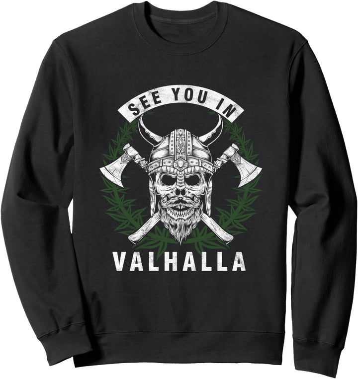 Wikinger Viking Odin Thor Walhalla Krieger Germanen Geschenk Sweatshirt