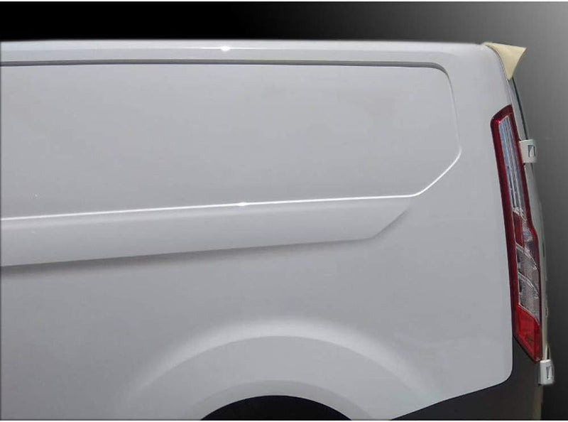 AUTO-STYLE Dachspoiler kompatibel mit Ford Transit Custom 2012- (mit 2 Hecktüre) (PU)