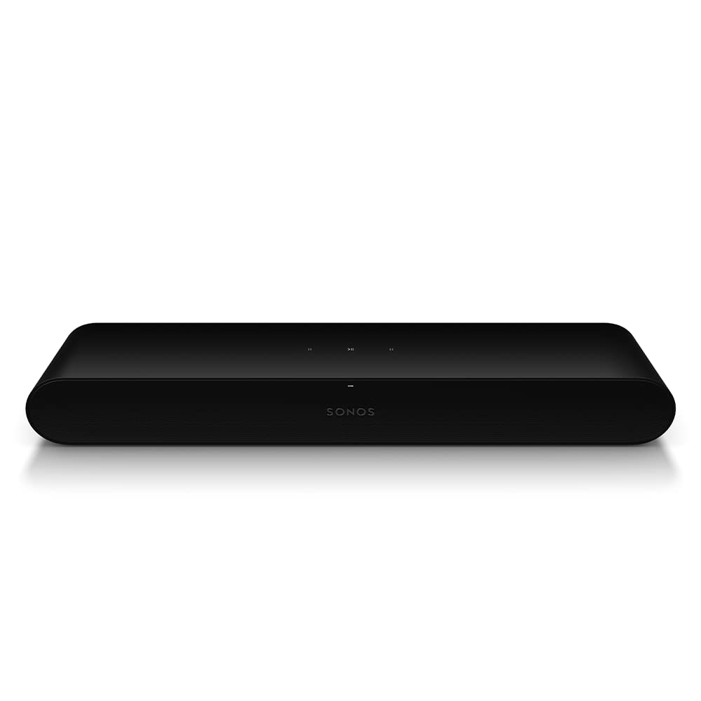 Sonos Ray, Soundbar, 4 digitale Class-D-Verstärker, Trueplay, Night Sound, Dolby Digital, Touch-Steu