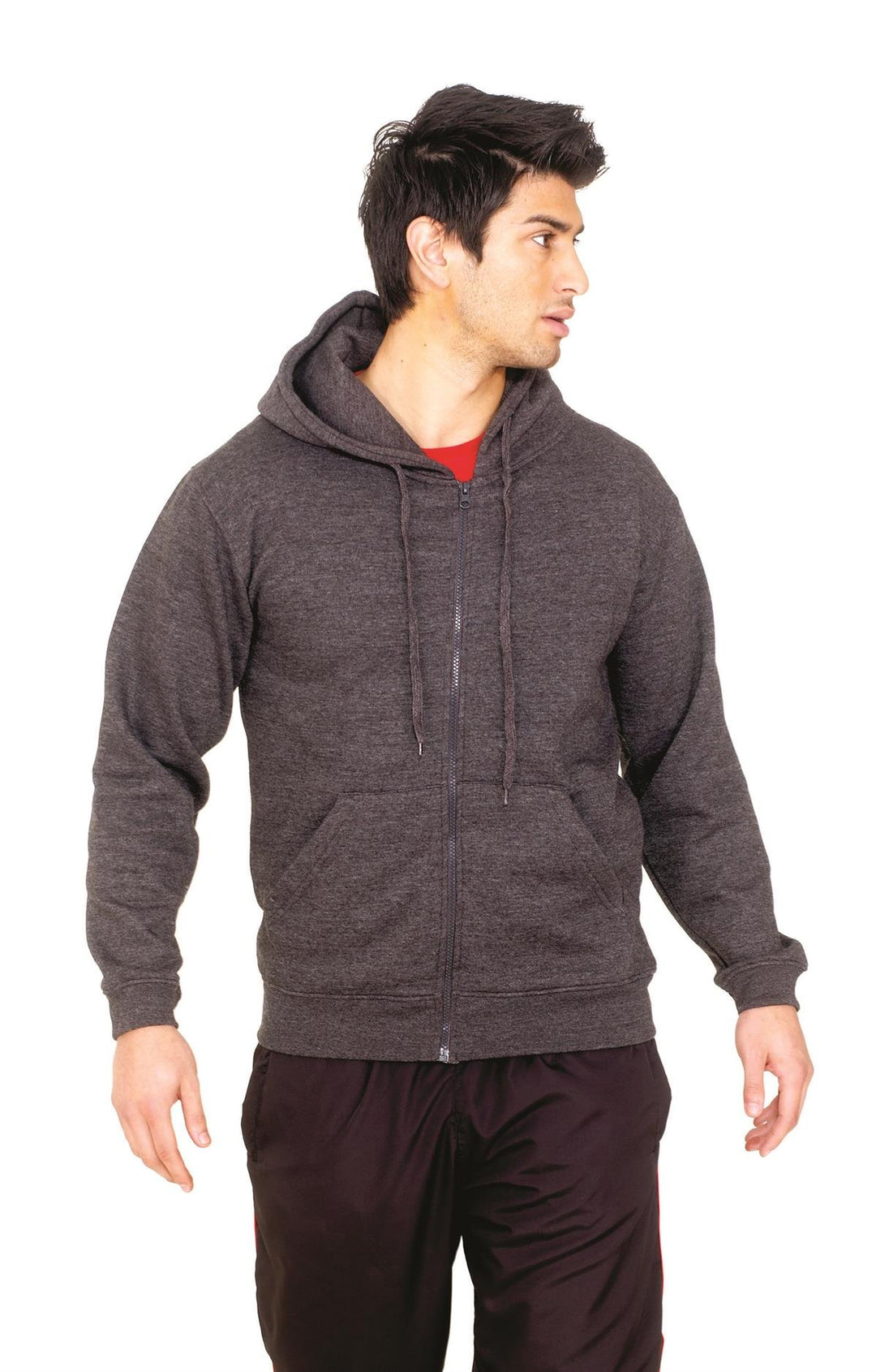 Kapuzensweatshirt für Erwachsene, klassisch, Reissverschluss – viele Farben – viele Grössen – 300 g/