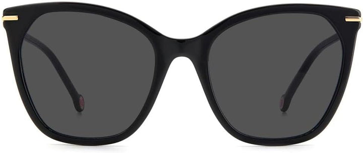 Carolina Herrera Unisex Her 0091/s Sunglasses, 807/IR Black, 56