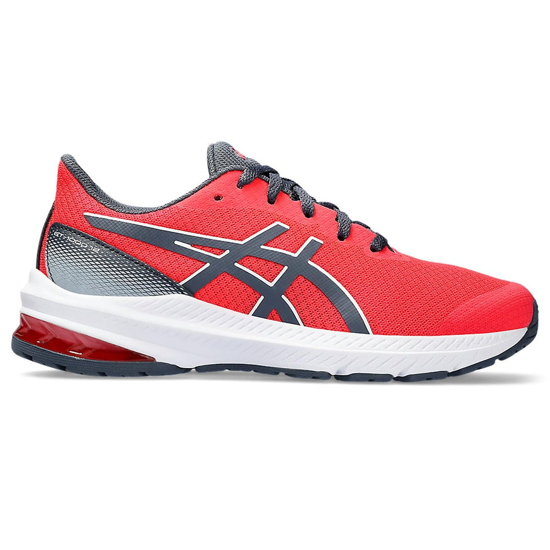 ASICS Jungen Gt-1000 12 Gs Sneaker 37 EU Diva Pink Tarmac, 37 EU Diva Pink Tarmac
