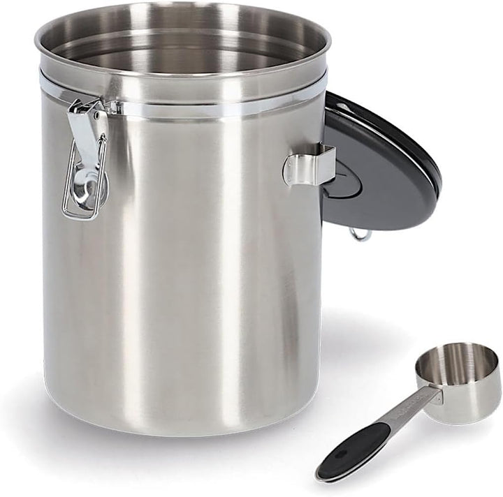 Zeller, 27368, Kaffeedose m. Löffel, 2700ml, Edelstahl/Kunststoff