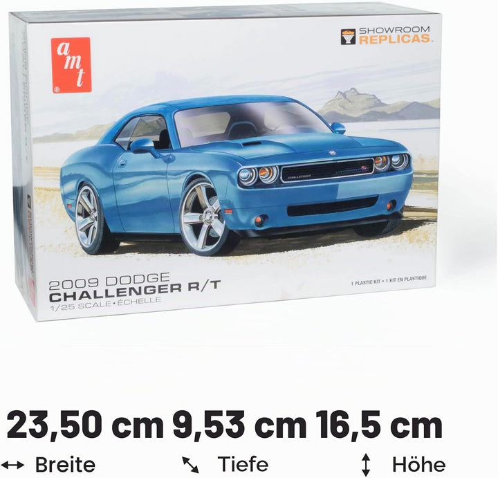 AMT AMT1117M/12 1/25 2009er Dodge Challenger R/T Modellbausatz, Modellbauzubehör, Mehrfarbig