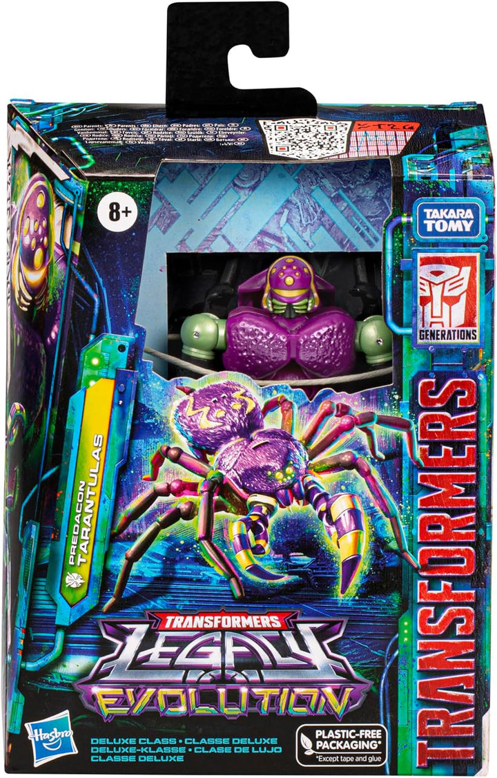 Transformers Legacy Evolution Deluxe-Klasse Predacon Tarantulas, 14 cm grosse Action-Figur