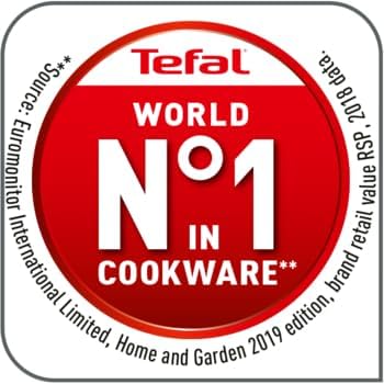 Tefal Jamie Oliver Home Cook Wok aus Edelstahl, antihaftbeschichtet, 28 cm, Induktion