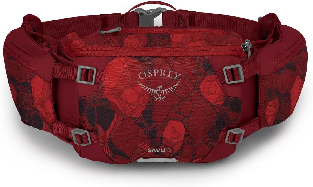 Osprey Savu 5 Multisport-Rucksack, unisex Claret Red, Claret Red