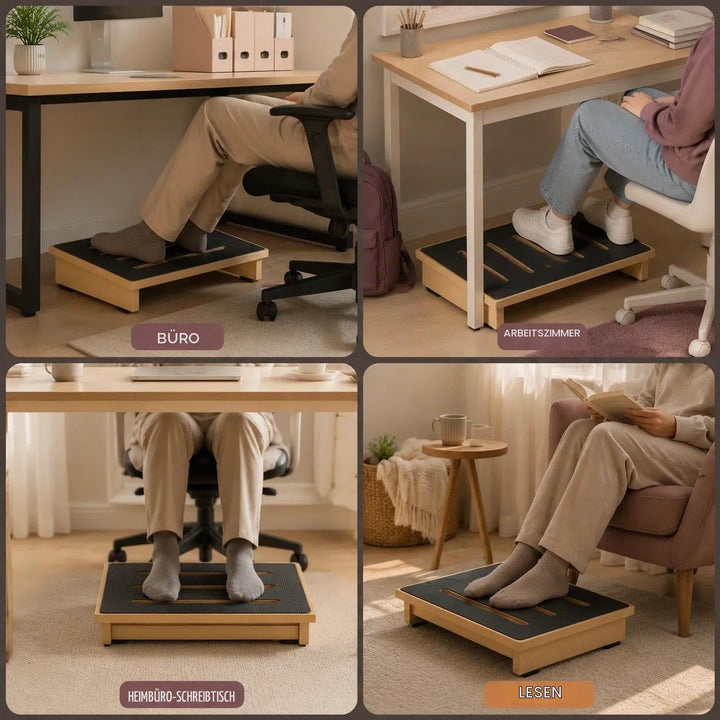 Tritthocker Tritt Holz, Tritthocker Erwachsene, Hölzerne Stepping-Hocker aus Massivholz, Step Stool