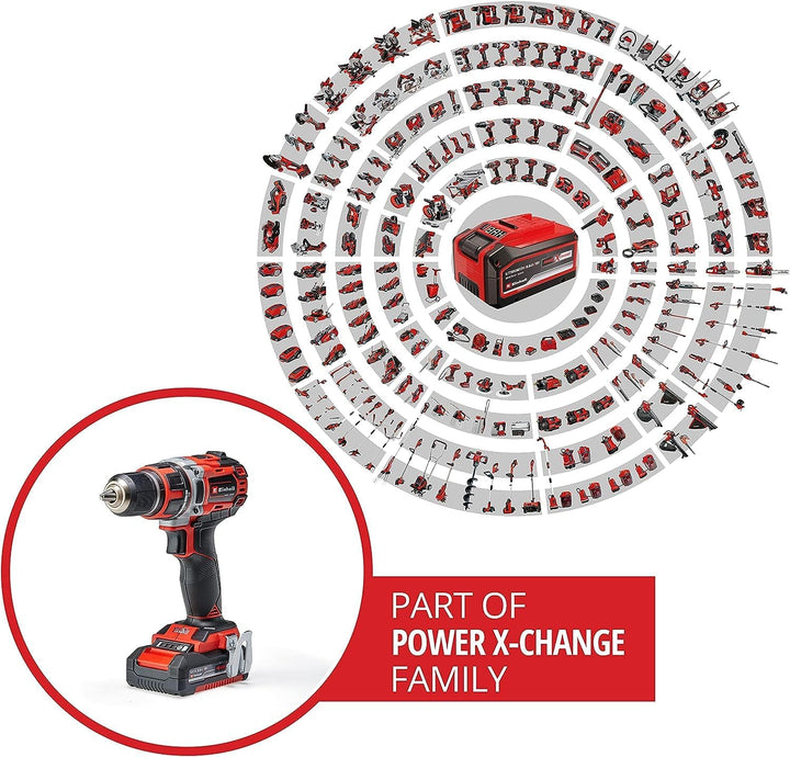 Einhell Professional Akku-Bohrschrauber TP-CD 18/50 Li BL Kit Power X-Change (18 V, Brushless, 50 Nm