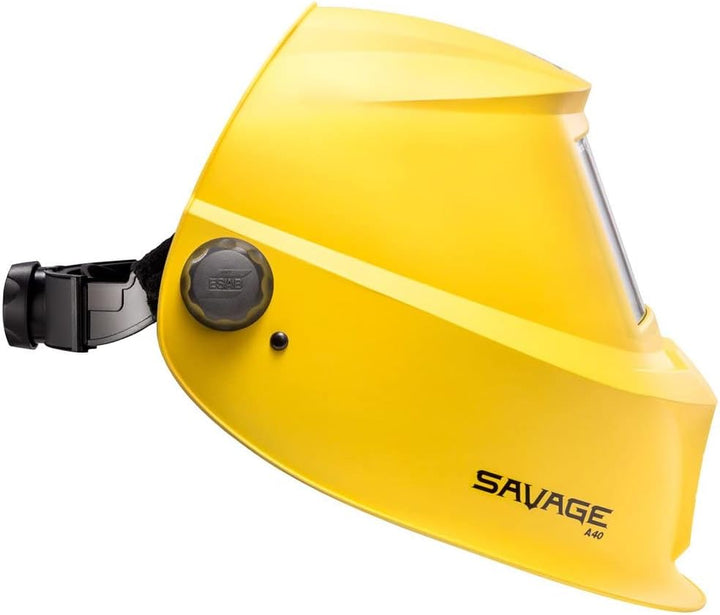 ESAB SAVAGE A40 YELLOW Profi Automatik Schweissmaske 9/13