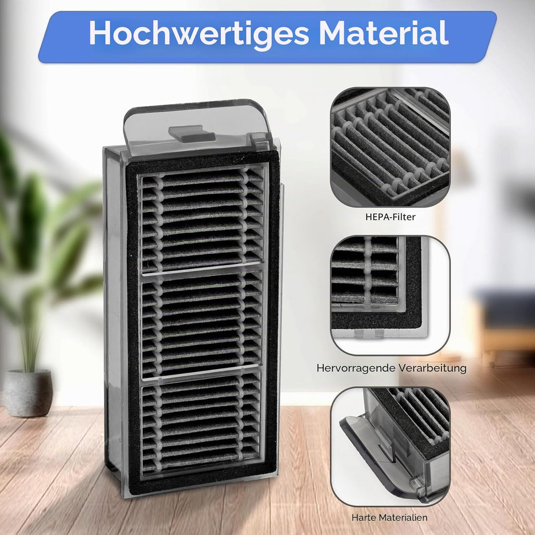 (4 Stück) X50 Ultra Ersatz-HEPA-Filter Kompatibel mit Dreame X50 Ultra/ L40S Pro Ultra/ X50 Mmaster/