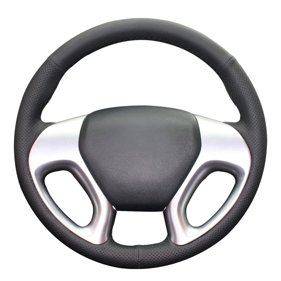 MEWANT Genähter Lenkradbezug für Hyundai Tucson 2010-2015 / ix35 2010-2016 / Lenkradzubehör für Hyun