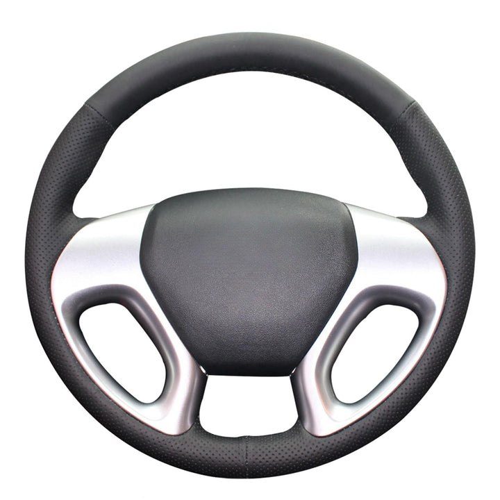 MEWANT Genähter Lenkradbezug für Hyundai Tucson 2010-2015 / ix35 2010-2016 / Lenkradzubehör für Hyun