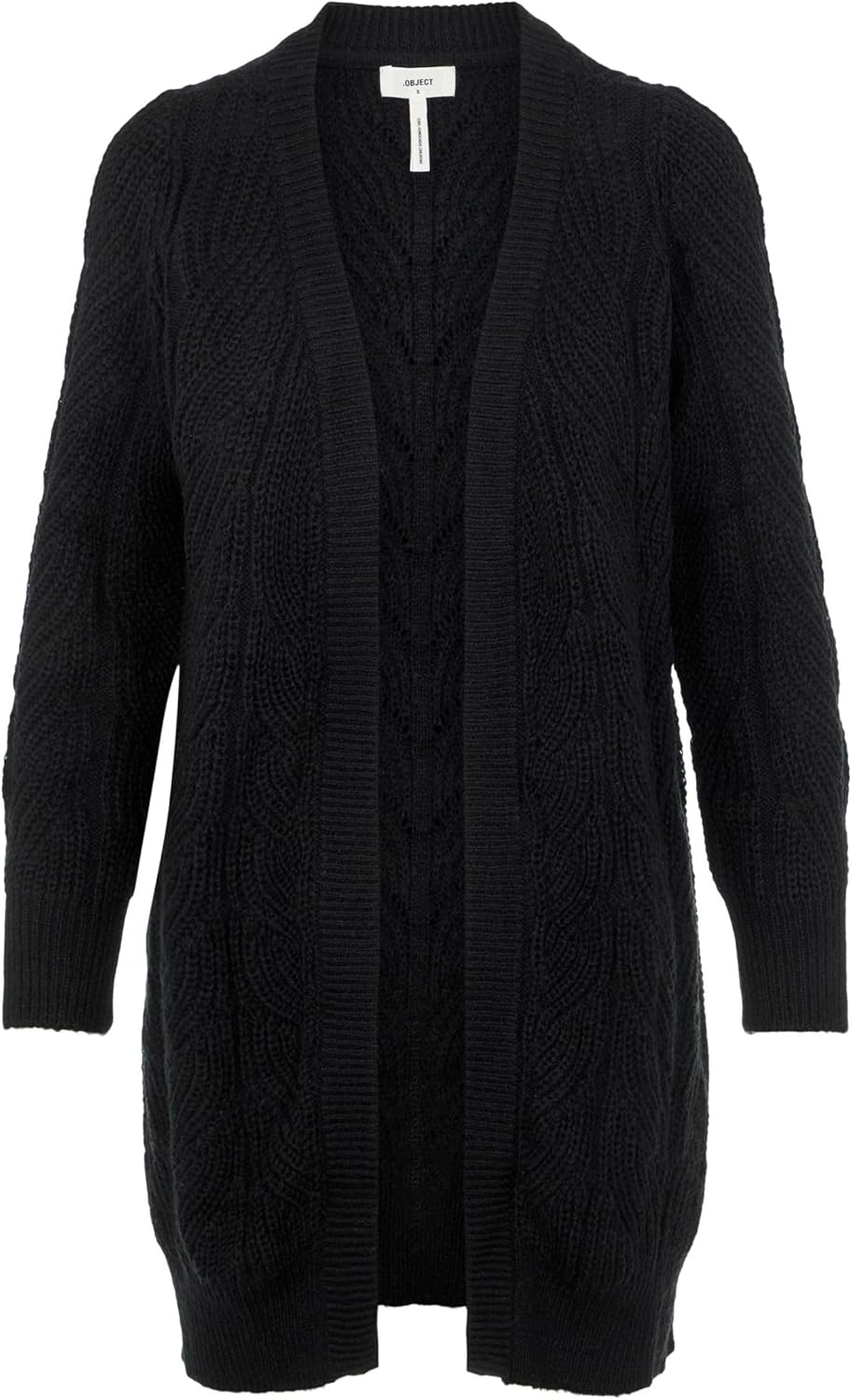 OBJECT Female Strickjacke OBJNOVA Stella M Schwarz, M Schwarz