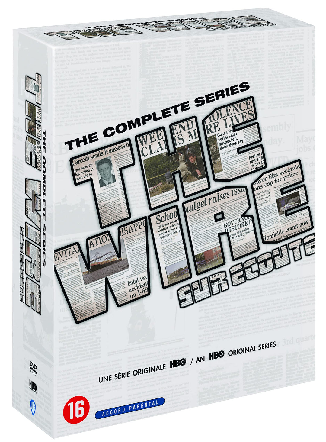 The wire - intégrale - saisons 1 à 5 [FR Import], DVD
