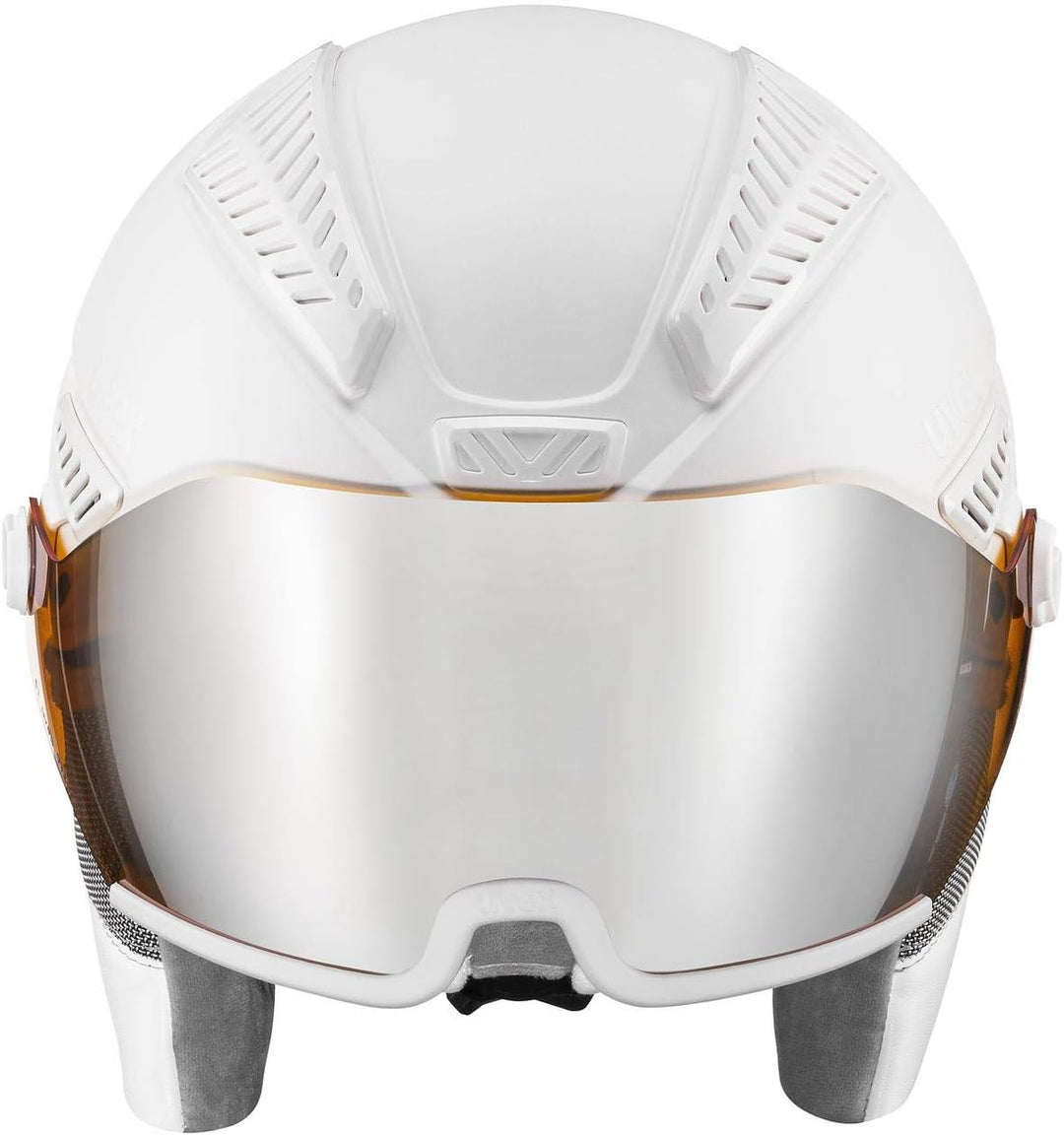 uvex hlmt 600 visor - Skihelm für Damen und Herren - mit Visier - individuelle Grössenanpassung - al