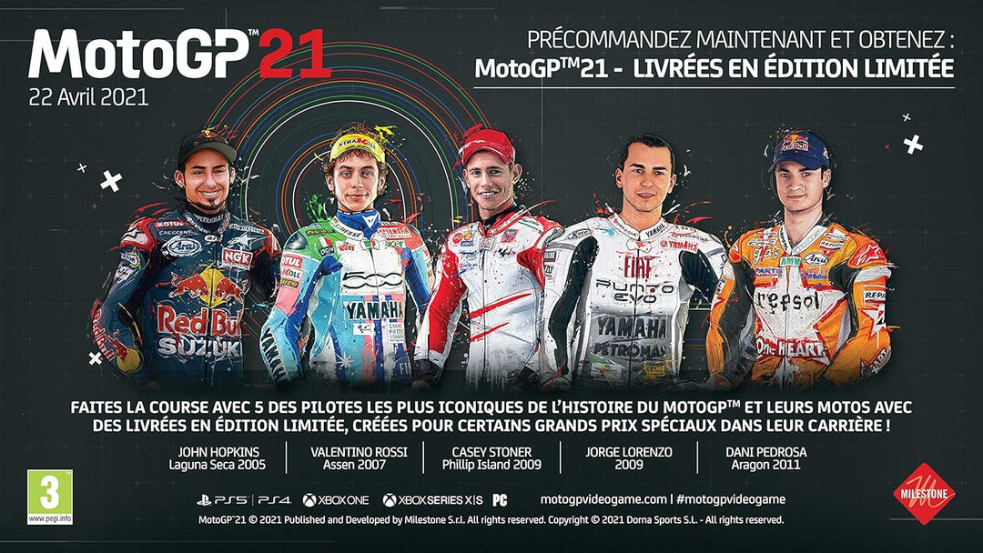 Milestone Moto GP 21 P5 VF